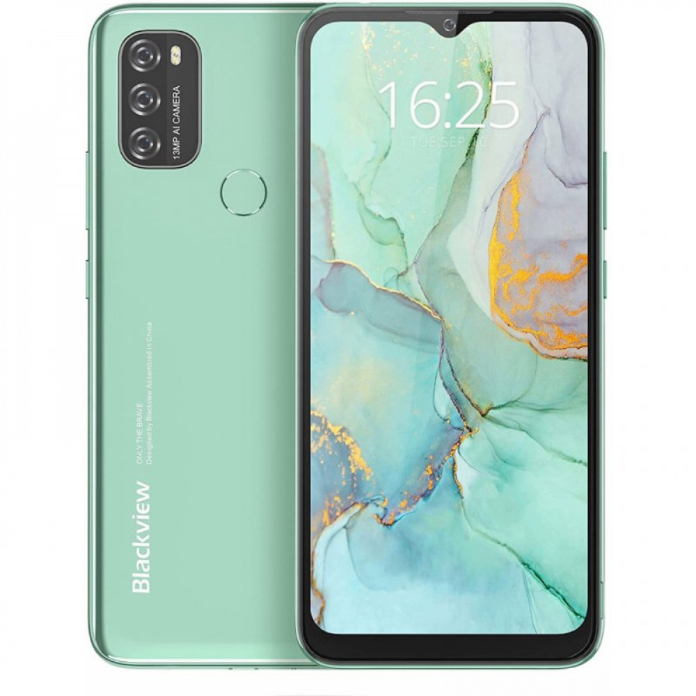 Мобильный телефон Blackview A70 3/32GB Mint Green (6931548307037)