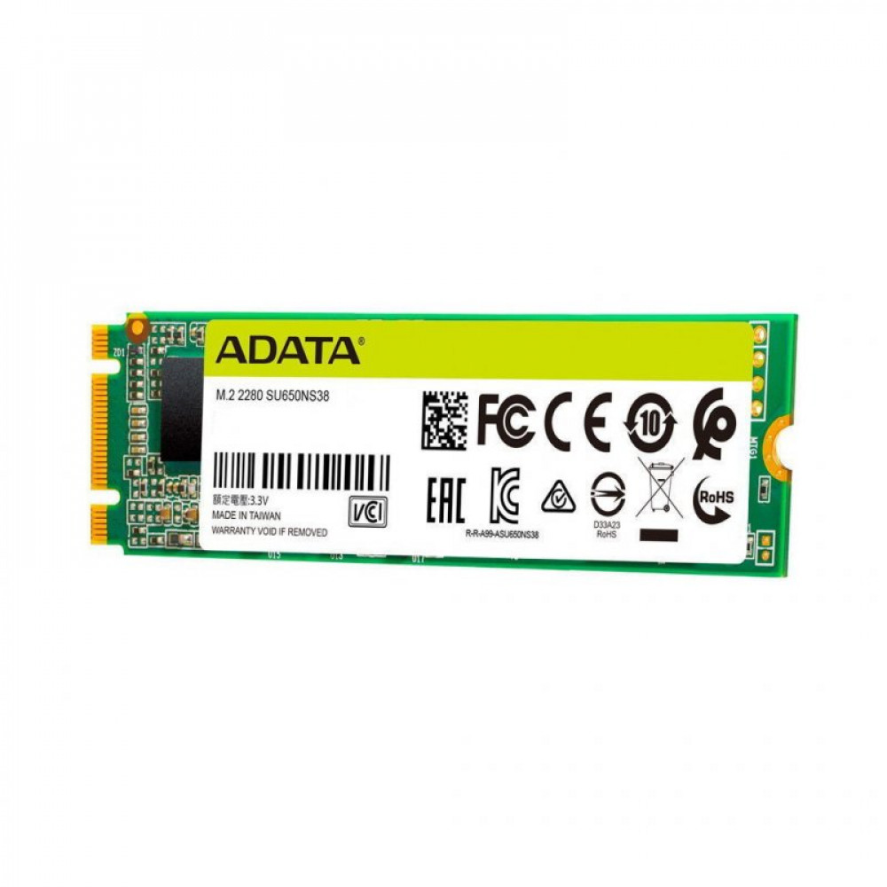 Накопитель SSD M.2 2280 1TB ADATA (ASU650NS38-1TT-C)