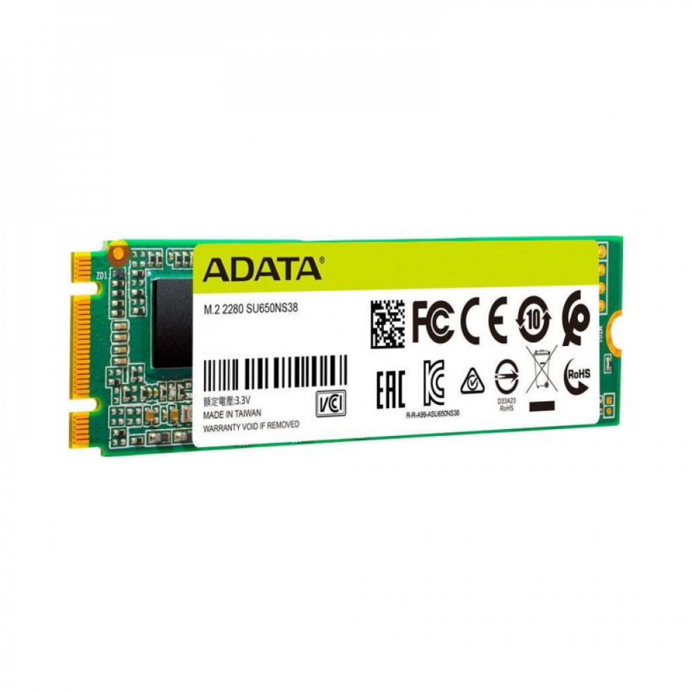 Накопитель SSD M.2 2280 1TB ADATA (ASU650NS38-1TT-C)
