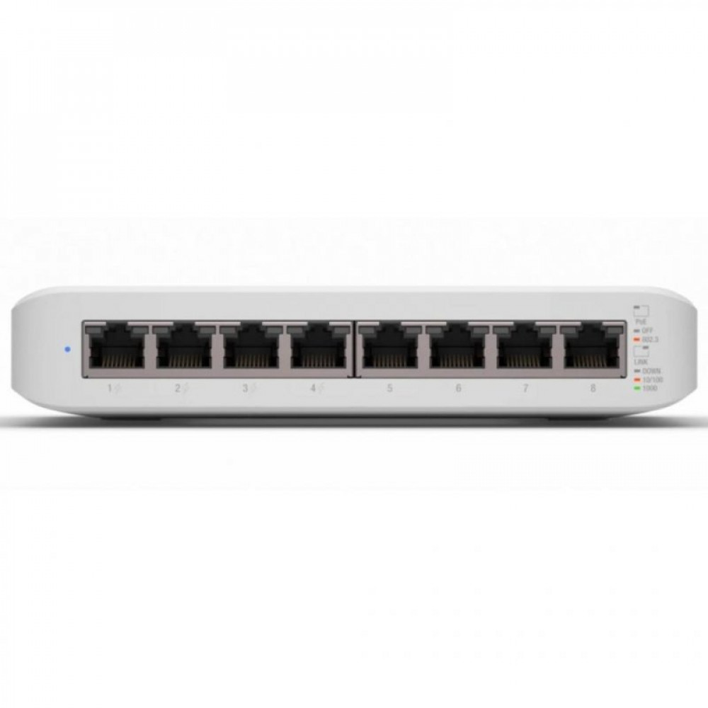 Комутатор мережевий Ubiquiti USW-Lite-8-PoE