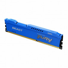 Модуль памяти для компьютера DDR3 8GB 1866 MHz Fury Beast Blue Kingston Fury (ex.HyperX) (KF318C10B/8)