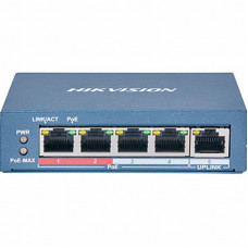 Комутатор мережевий Hikvision DS-3E1105P-EI