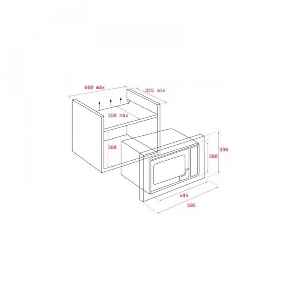 Микроволновая печь Teka MS 620 BIS (РН015338)