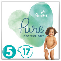 Подгузник Pampers Pure Protection Размер 5 Junior 11-16 кг 17 шт (8001841023335)