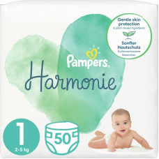 Подгузник Pampers Harmonie Newborn Размер 1 (2-5 кг) 50 шт (8006540156513) Подгузник Pampers Harmonie Newborn Размер 1 (2-5 кг) 50 шт (8006540156513)