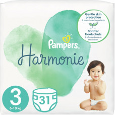 Подгузник Pampers Harmonie Размер 3 (6-10 кг) 31 шт (8006540156599) Подгузник Pampers Harmonie Размер 3 (6-10 кг) 31 шт (8006540156599)