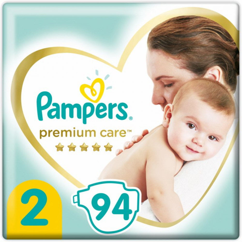 Подгузник Pampers Premium Care Mini Размер 2 (4-8 кг), 94 шт (8001841104911) Подгузник Pampers Premium Care Mini Размер 2 (4-8 кг), 94 шт (8001841104911)