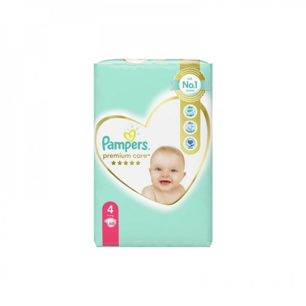 Подгузник Pampers Premium Care Maxi Размер 4 (9-14 кг) 68 шт (8001841104959) Подгузник Pampers Premium Care Maxi Размер 4 (9-14 кг) 68 шт (8001841104959)