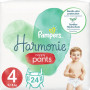 Подгузник Pampers трусики Harmonie Nappy Pants Размер 4 (9-14 кг) 24 шт (8006540181409)