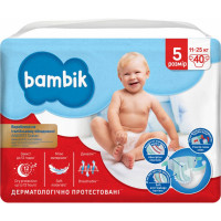 Подгузник Bambik Jumbo 5 (11-25 кг) 40 шт (43405600)