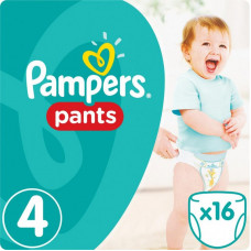 Подгузник Pampers трусики Pants Maxi Размер 4 (9-15 кг), 16 шт (4015400726999) Подгузник Pampers трусики Pants Maxi Размер 4 (9-15 кг), 16 шт (4015400726999)