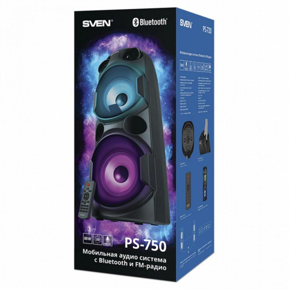 Акустична система Sven PS-750 Black