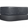 Клавиатура Logitech ERGO K860 Bluetooth/Wireless Black (920-010110)