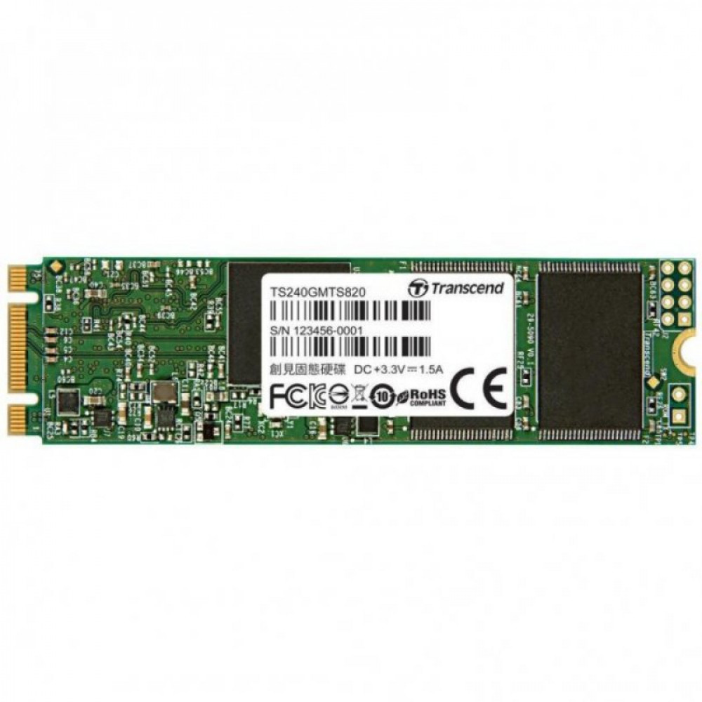 Накопитель SSD M.2 2280 240GB Transcend (TS240GMTS820S)_