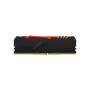 Модуль пам'яті для комп'ютера DDR4 16GB 2666 MHz FURY Beast RGB Kingston Fury (ex.HyperX) (KF426C16BBA/16)