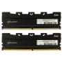 Модуль пам'яті для комп'ютера DDR4 16GB (2x8GB) 2400 MHz Black Kudos eXceleram (EKBLACK4162415AD)