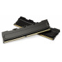 Модуль пам'яті для комп'ютера DDR4 16GB (2x8GB) 2400 MHz Black Kudos eXceleram (EKBLACK4162415AD)