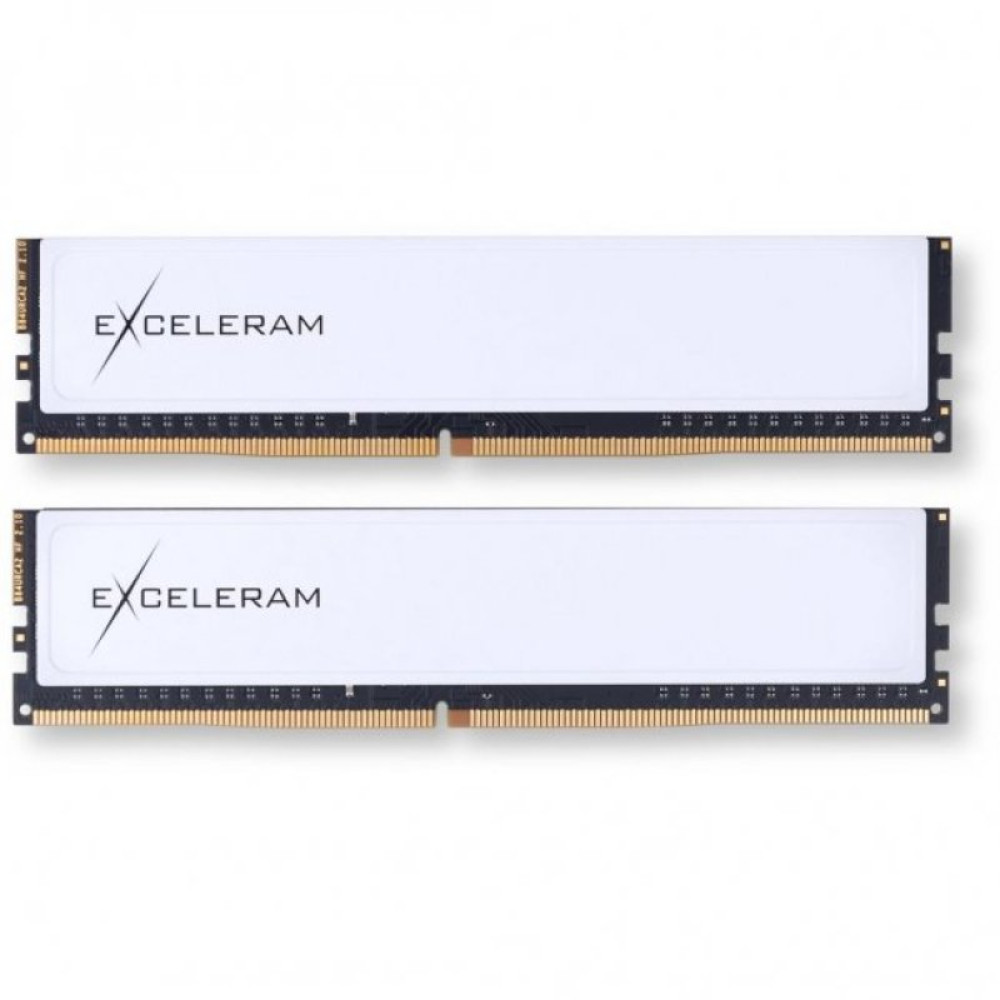 Модуль памяти для компьютера DDR4 16GB (2x8GB) 2400 MHz BlackWhite Series eXceleram (EBW416247AD)_
