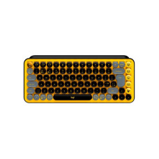 Клавіатура Logitech POP Keys Wireless Mechanical Keyboard Blast Yellow (920-010716)