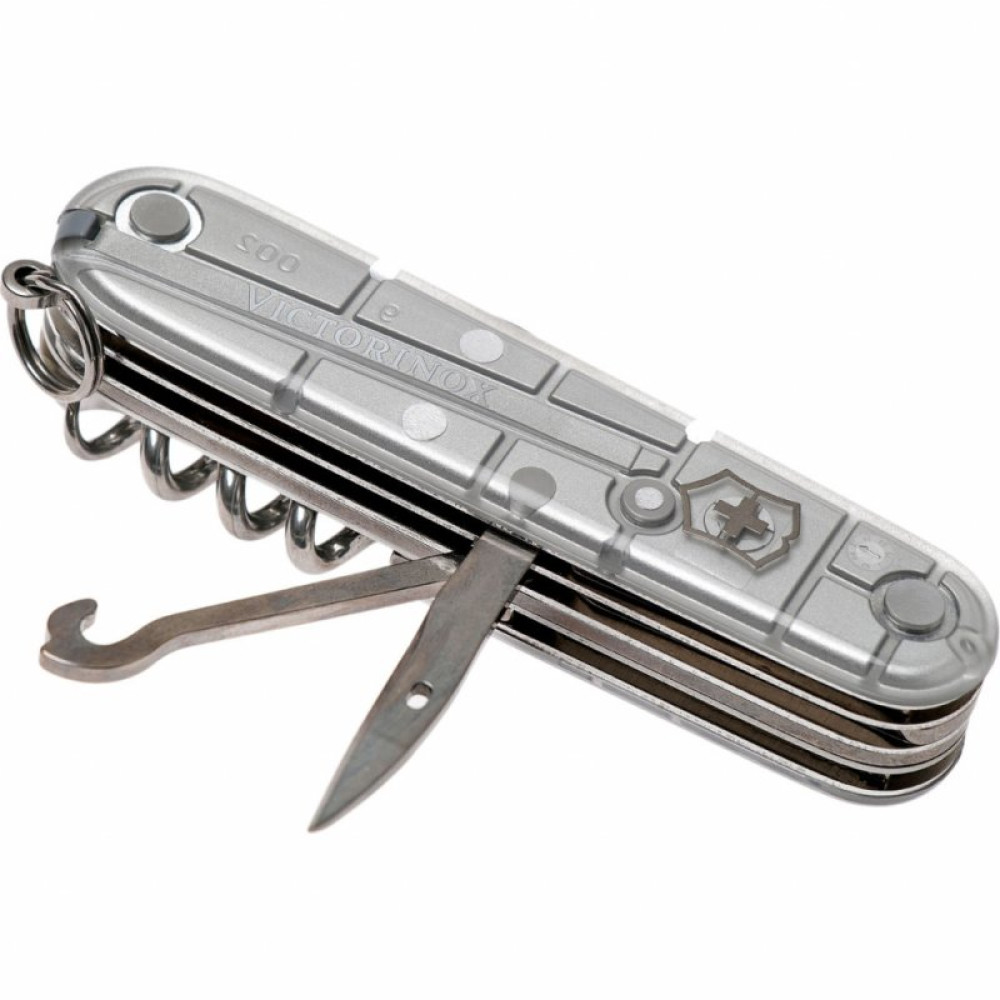 Нож Victorinox Huntsman Transparent Silver Blister (1.3713.T7B1)