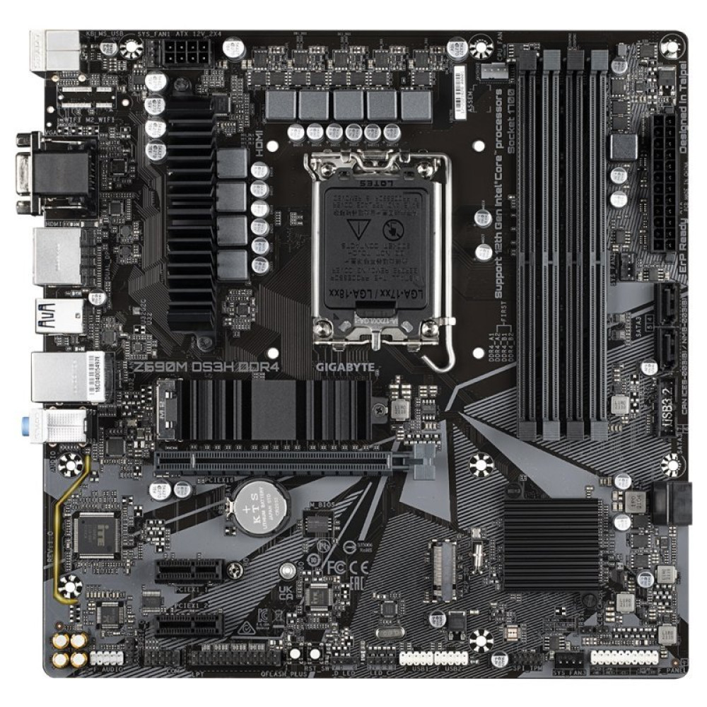 Материнская плата GIGABYTE Z690M DS3H DDR4_