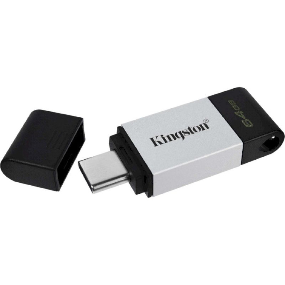 USB флеш накопитель Kingston 64GB DataTraveler 80 USB 3.2/Type-C (DT80/64GB)_