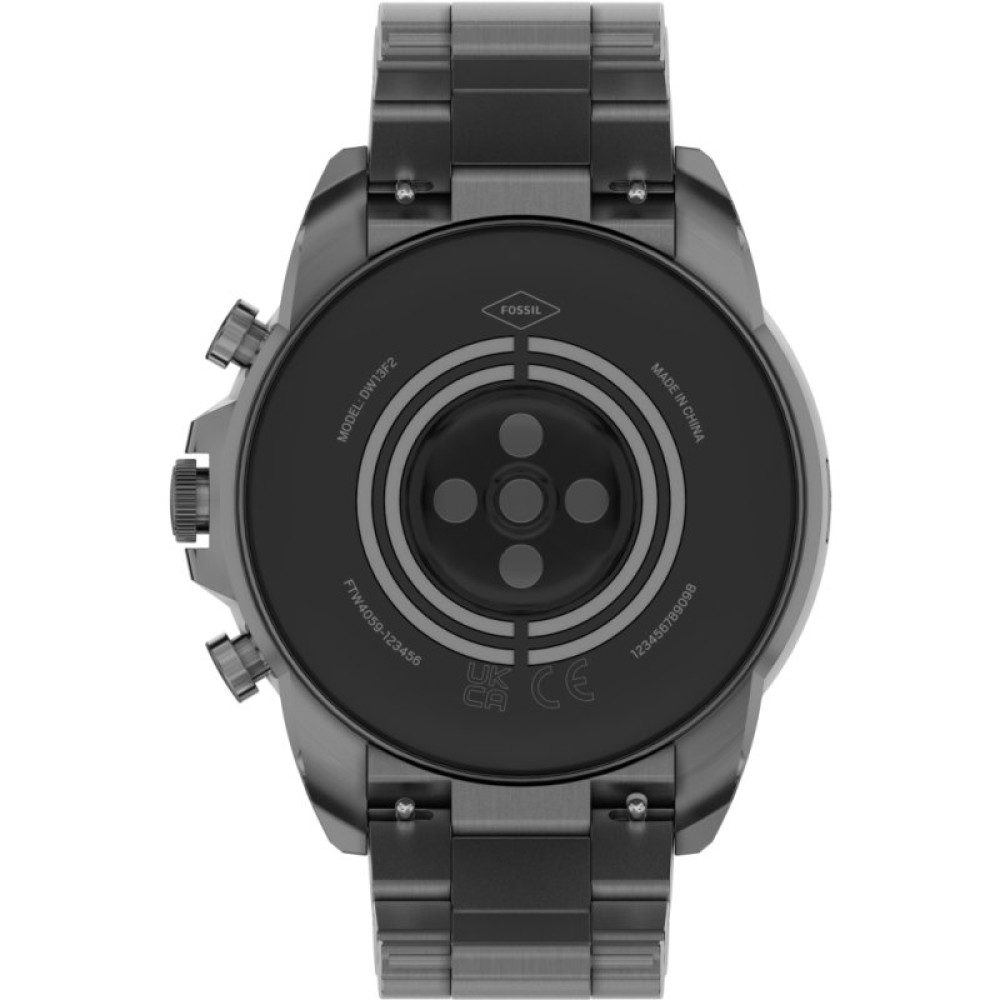 Смарт-часы Fossil Gen 6 Smoke Stainless Steel (FTW4059)