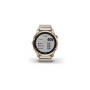 Смарт-часы Garmin fenix 7S,Sapph Sol, Cream Gold Ti w/Cream Nylon, GPS (010-02539-39)