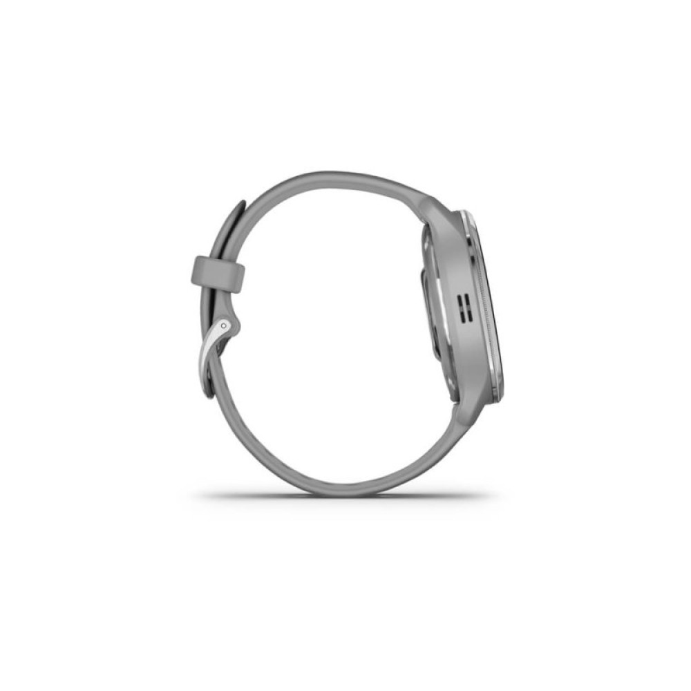 Смарт-часы Garmin Venu 2 Plus, Powder Gray + Passivated, GPS (010-02496-10)