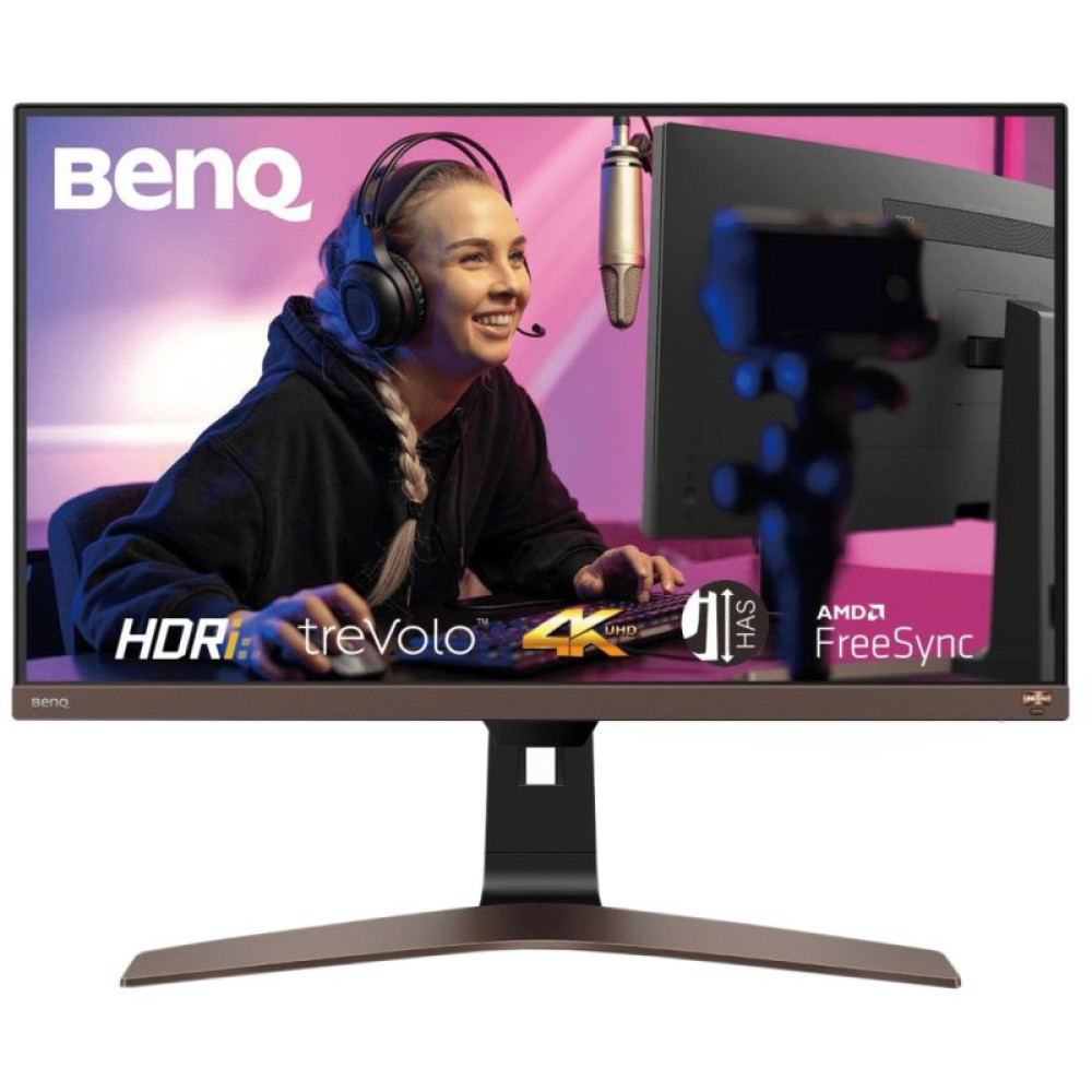 Монитор BenQ EW2880U Brown-Black (9H.LKSLB.QBE)