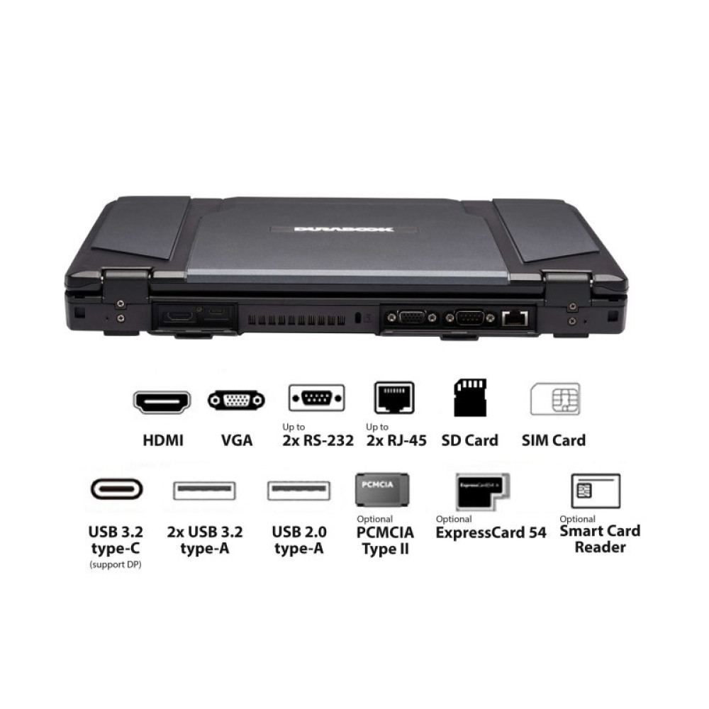 Ноутбук Durabook S14I (S4E5W111EAXX)