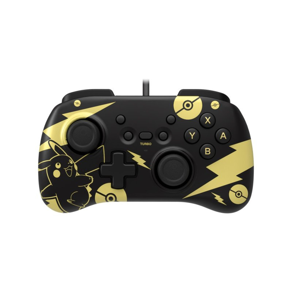 Геймпад Hori Horipad Mini (Pikachu) для Nintendo Switch Black/Gold (873124009118)