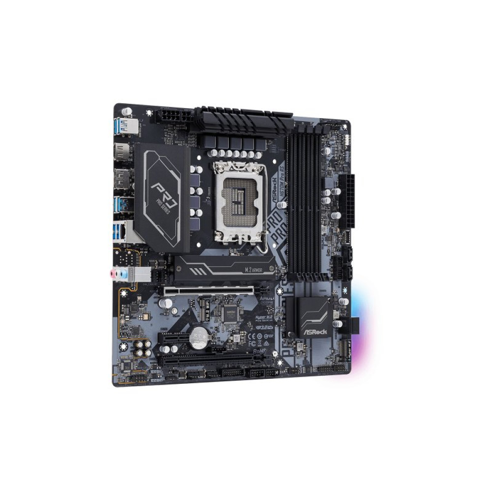 Материнская плата ASRock H670M PRO RS