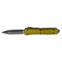 Нож Microtech Ultratech II Double Edge Black Blade Signature Series Green (122II-1ODS)
