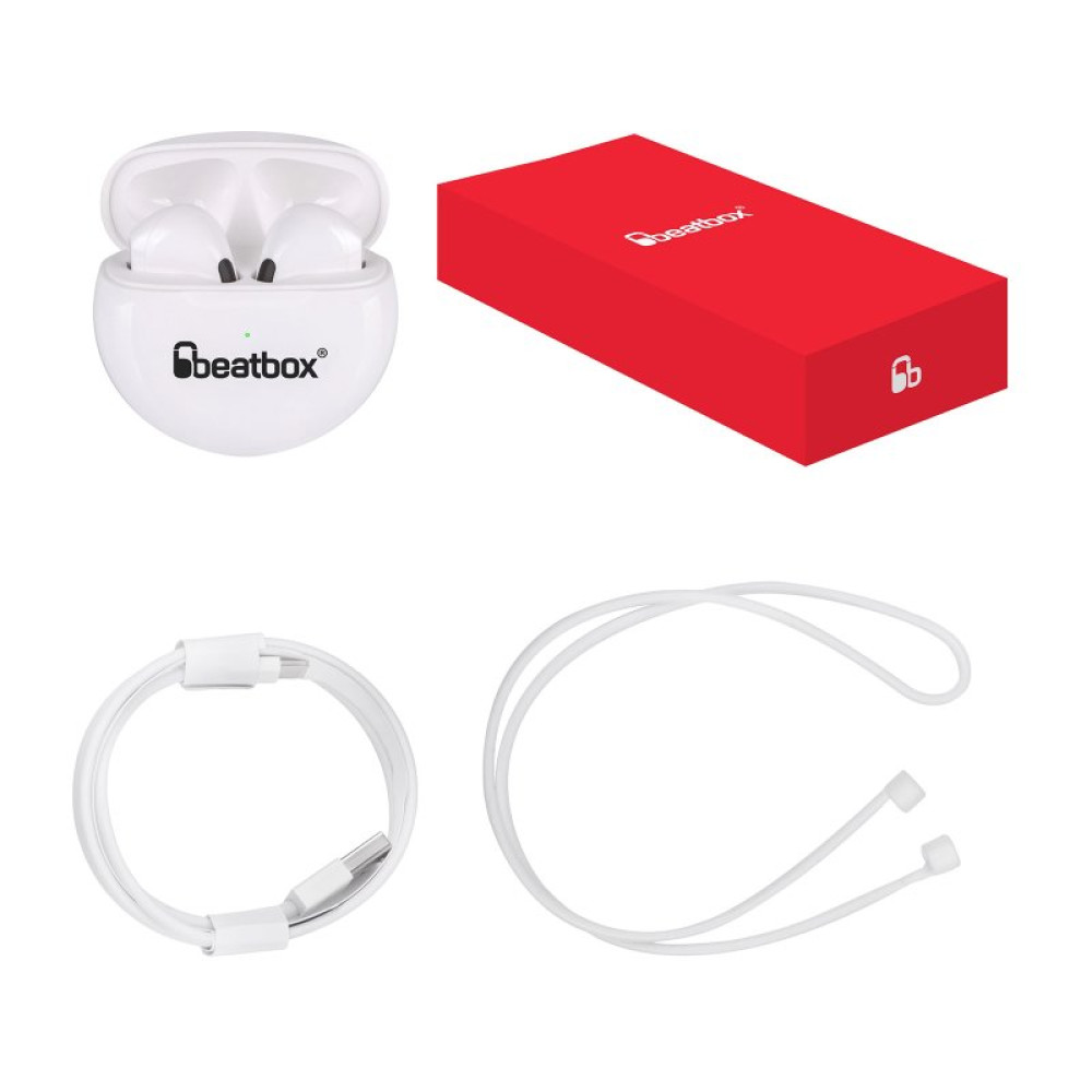 Наушники BeatBox PODS PRO 6 White (bbppro6w)