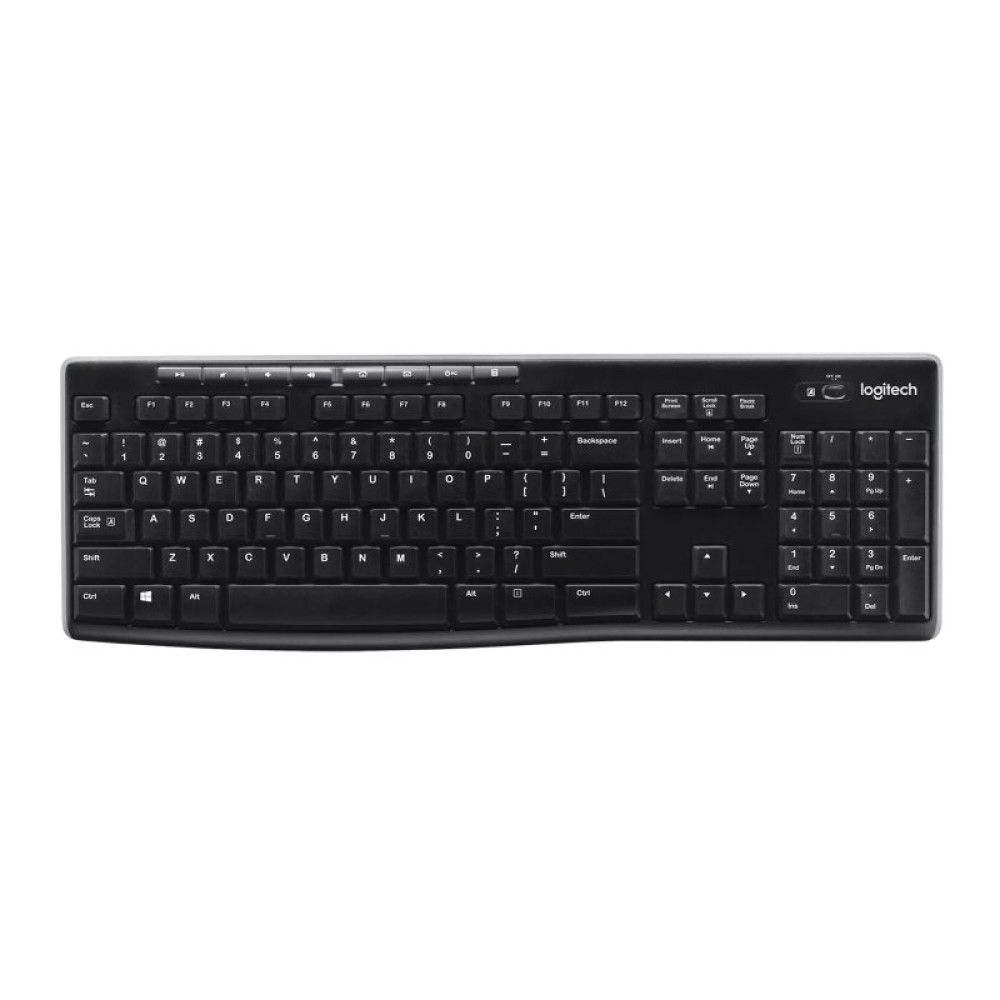 Клавіатура Logitech K270 Wireless UA Black (920-003738)