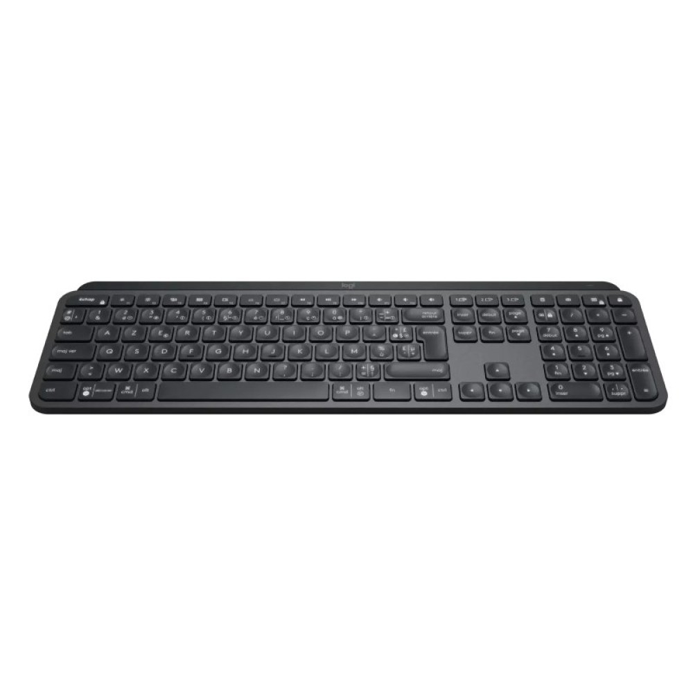 Клавіатура Logitech MX Keys Advanced Wireless Illuminated UA Graphite (920-009415)