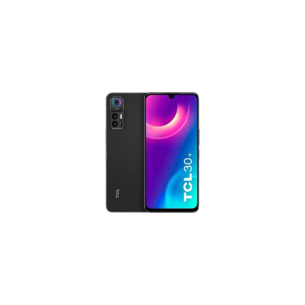 Мобильный телефон TCL 30 Plus (T676K) 4/128GB Tech Black (T676K-2ALCUA12)
