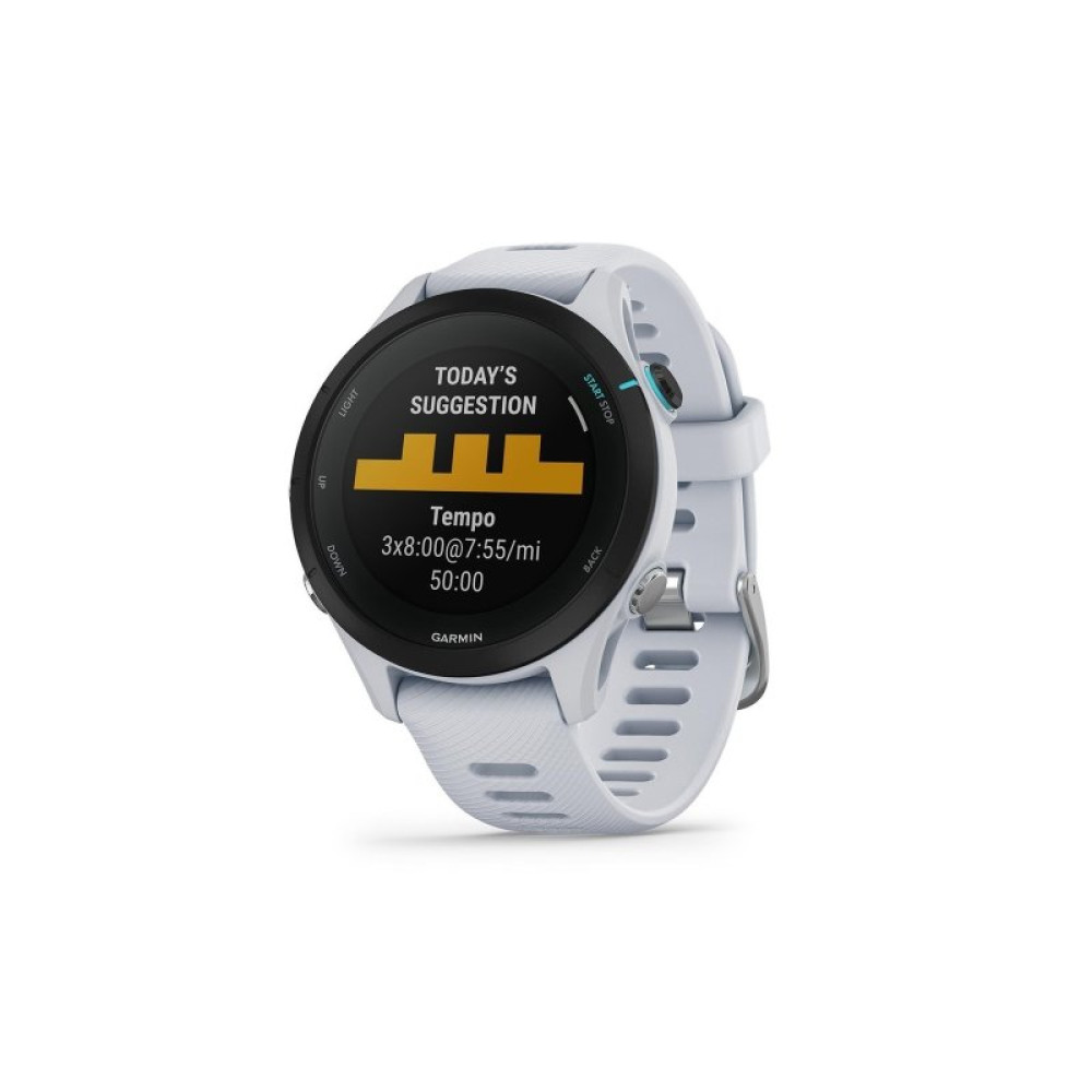 Смарт-часы Garmin Forerunner 255 Music, Whitestone, GPS (010-02641-31)
