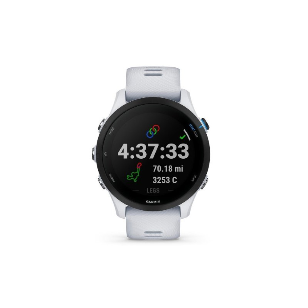 Смарт-часы Garmin Forerunner 255 Music, Whitestone, GPS (010-02641-31)