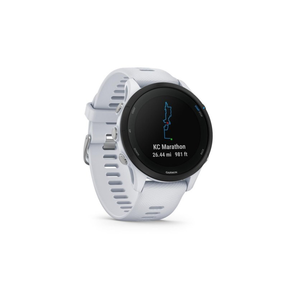 Смарт-часы Garmin Forerunner 255 Music, Whitestone, GPS (010-02641-31)
