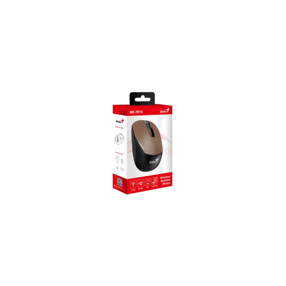 Мышка Genius NX-7015 Wireless Rosy Brown (31030019403)