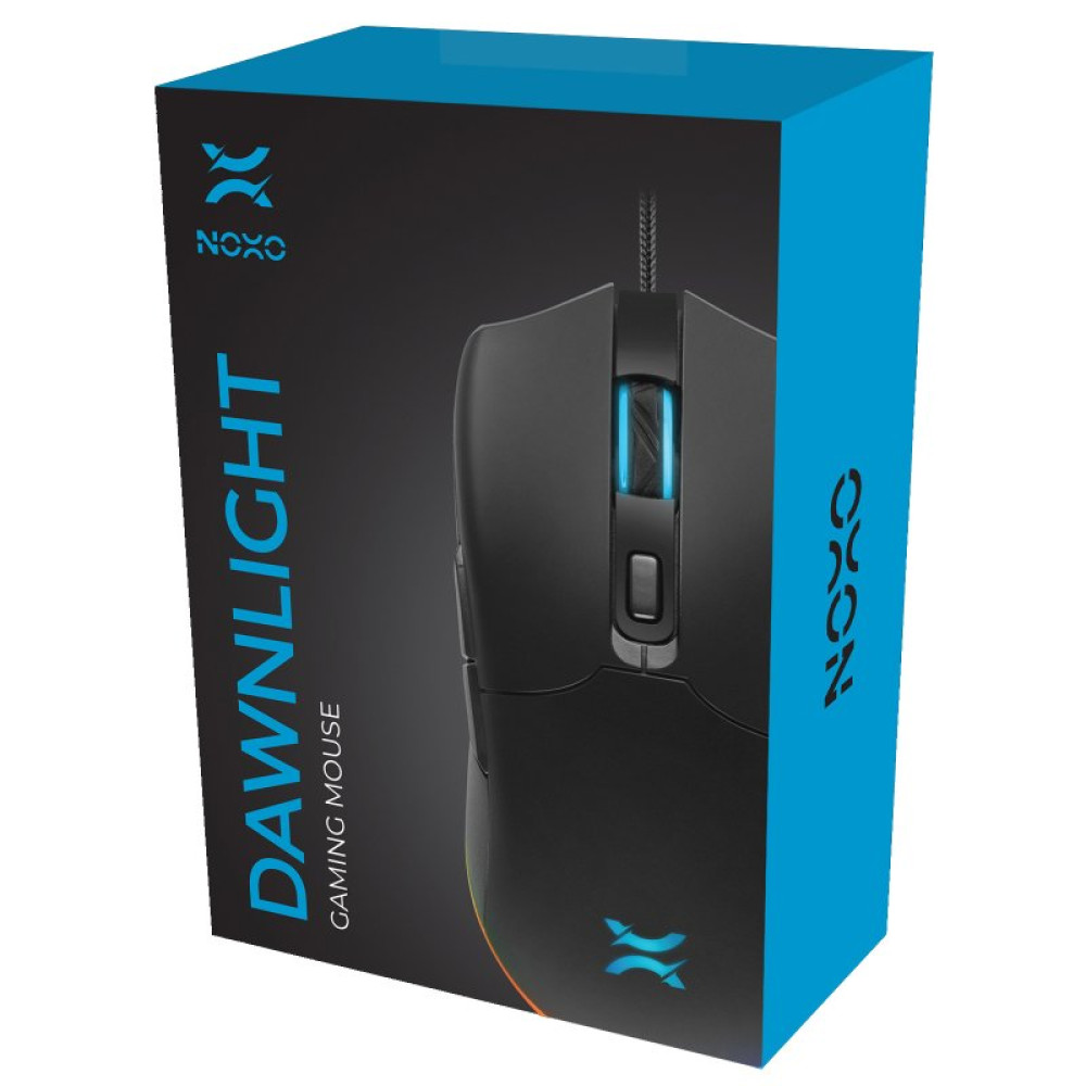 Мишка Noxo Dawnlight Gaming mouse USB Black (4770070881910)