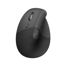 Мышка Logitech Lift Left Vertical Ergonomic Wireless/Bluetooth for Business Graphite (910-006495)