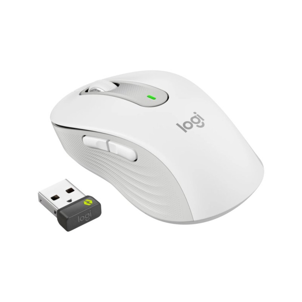 Мышка Logitech Signature M650 L Wireless Mouse for Business Off-White (910-006349)