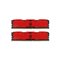 Модуль памяти для компьютера DDR4 16GB (2x8GB) 3000 MHz IRDM Red Goodram (IR-XR3000D464L16S/16GDC)