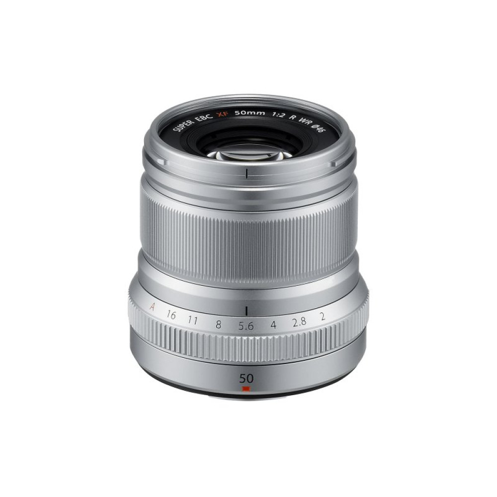 Объектив Fujifilm XF 50mm F2.0 R WR Silver (16536623)