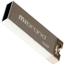 USB флеш накопитель Mibrand 32GB Сhameleon Silver USB 2.0 (MI2.0/CH32U6S)