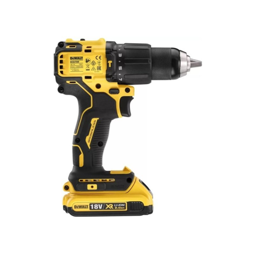 Шуруповерт DeWALT DCD709L2T