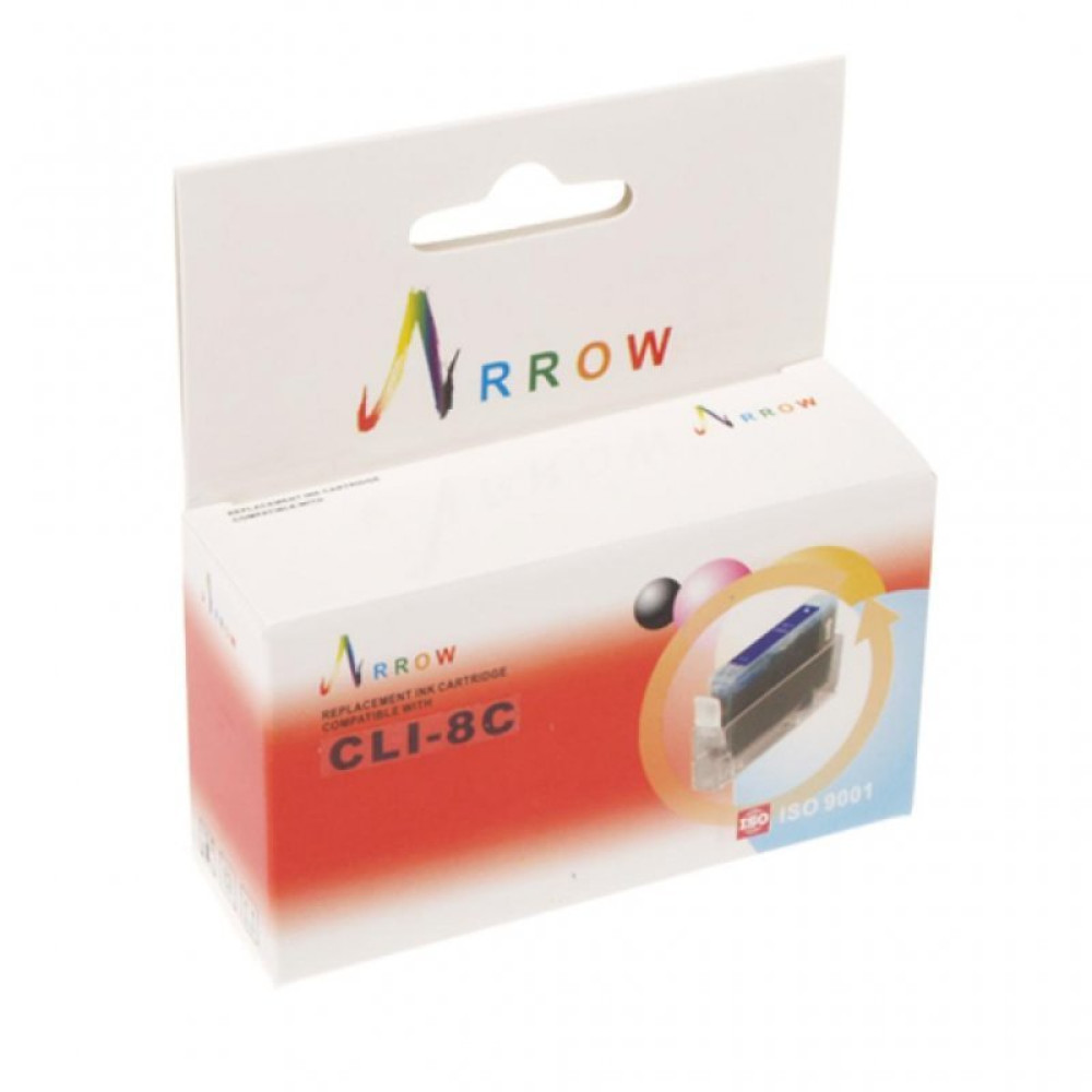 Картридж Arrow Canon CLI-8C Cyan (CLI8C)_